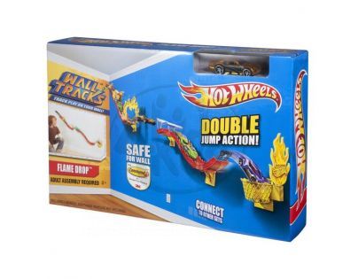 Hot Wheels W2104 Jízda po zdi základní sada - Drift Rally Spinout