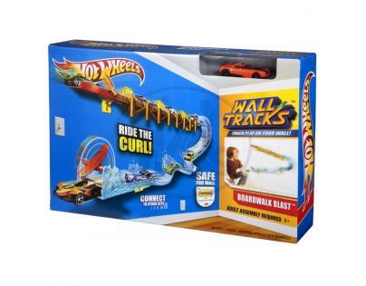 Hot Wheels W2104 Jízda po zdi základní sada - Flame Drop