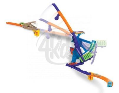 Hot Wheels W2104 Jízda po zdi základní sada - Swing-arm slide