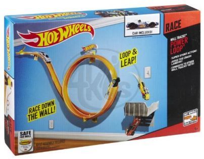 Hot Wheels CBF38 Kaskadérská dráha na zeď - Šílená smyčka Hot Wheels CBF38 Kaskadérská dráha na zeď - Šílená smyčka