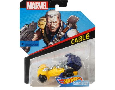 Hot Wheels Marvel kultovní angličák Cable