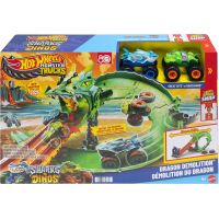 Hot Wheels Monster Trucks dráha dračí zkáza 6