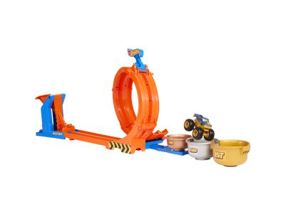 Hot Wheels Monster Trucks dráha se smyčkou a Bigfootem