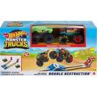 Hot Wheels Monster trucks Dvojitá destrukce herní set 6