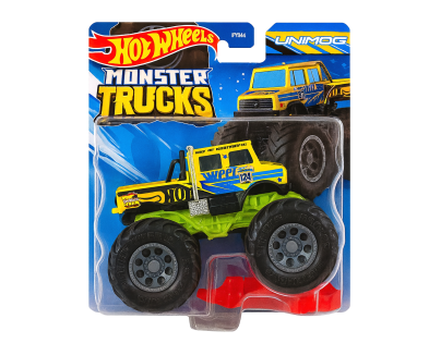 Hot Wheels Monster trucks kaskadérské kousky 024 Unimog