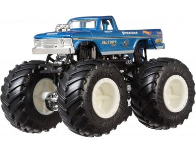 Hot Wheels Monster trucks kaskadérské kousky Bigfoot
