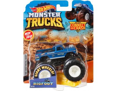 Hot Wheels Monster trucks kaskadérské kousky Bigfoot