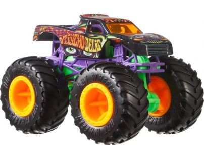 Hot Wheels Monster trucks kaskadérské kousky Psycho Delic