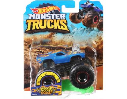 Hot Wheels Monster trucks kaskadérské kousky Rodger Dodger