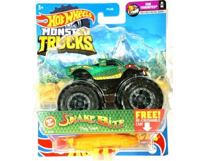 Hot Wheels Monster trucks kaskadérské kousky Snake Bite