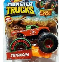 Hot Wheels Monster trucks kaskadérské kousky Sriracha 2