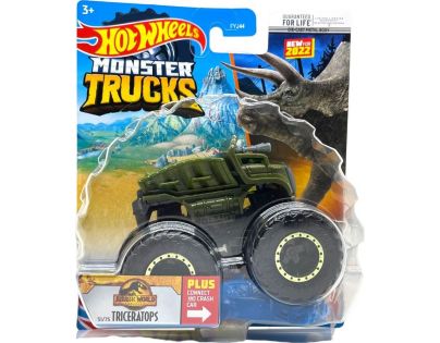 Hot Wheels Monster trucks kaskadérské kousky Triceratops