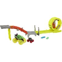 Hot Wheels Monster Trucks Power Smashers dráha masivní destrukce - Poškozený obal