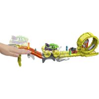Hot Wheels Monster Trucks Power Smashers dráha masivní destrukce - Poškozený obal 2