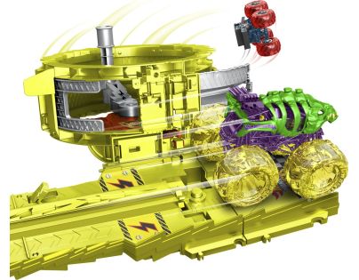 Hot Wheels Monster Trucks Power Smashers dráha masivní destrukce - Poškozený obal