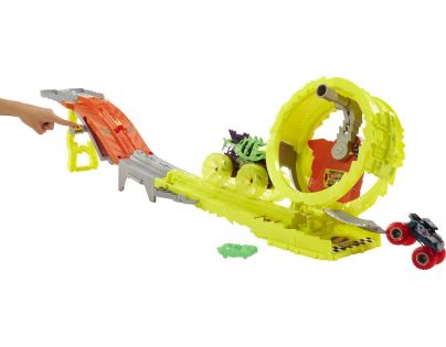 Hot Wheels Monster Trucks Power Smashers dráha masivní destrukce - Poškozený obal