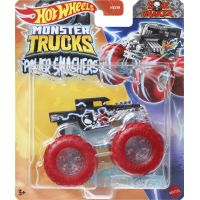 Hot Wheels Monster Trucks Power Smashers truck červená kola 5