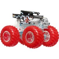 Hot Wheels Monster Trucks Power Smashers truck červená kola 4