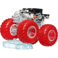 Hot Wheels Monster Trucks Power Smashers truck červená kola 2