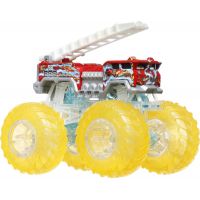 Hot Wheels Monster Trucks Power Smashers truck hasič žlutá kola 4