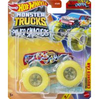 Hot Wheels Monster Trucks Power Smashers truck svítivě žlutá kola 5