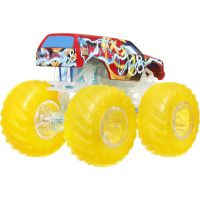 Hot Wheels Monster Trucks Power Smashers truck svítivě žlutá kola 4