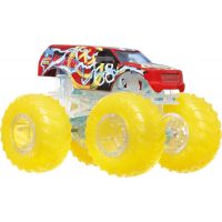 Hot Wheels Monster Trucks Power Smashers truck svítivě žlutá kola 3