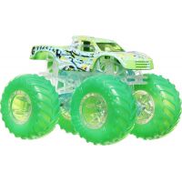 Hot Wheels Monster Trucks Power Smashers truck zelená kola 3