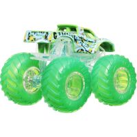 Hot Wheels Monster Trucks Power Smashers truck zelená kola - Poškozený obal 2