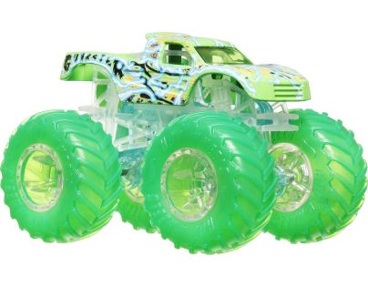 Hot Wheels Monster Trucks Power Smashers truck zelená kola - Poškozený obal