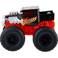Hot Wheels Monster Trucks svítící a rámusící vrak Boneshaker 2
