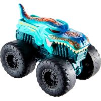 Hot Wheels Monster Trucks svítící a rámusící vrak Mega Wrex 3