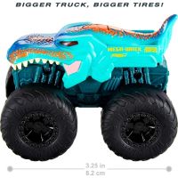 Hot Wheels Monster Trucks svítící a rámusící vrak Mega Wrex 4