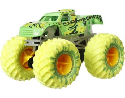 Hot Wheels Monster Trucks svítící ve tmě angličák & truck