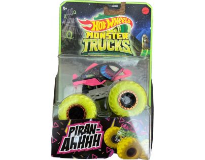 Hot Wheels Monster Trucks svítící ve tmě Piran Ahhhh