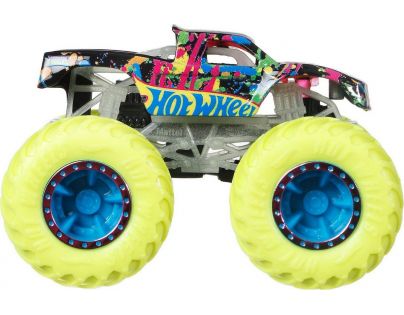 Hot Wheels Monster Trucks svítící ve tmě Podium Crasher