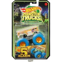 Hot Wheels Monster Trucks svítící ve tmě 5 Alarm 5