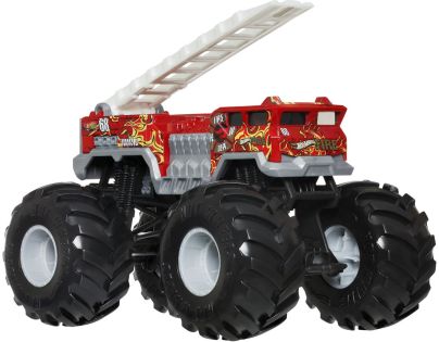 Hot Wheels Monster trucks velký truck 5 Alarm Red