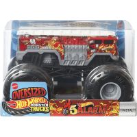 Hot Wheels Monster trucks velký truck 5 Alarm Red 4