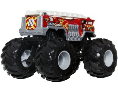 Hot Wheels Monster trucks velký truck 5 Alarm Red