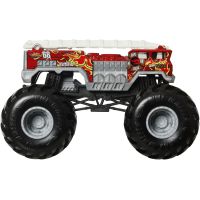 Hot Wheels Monster trucks velký truck 5 Alarm Red 3