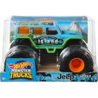 Hot Wheels Monster trucks velký truck Jeep Island 3