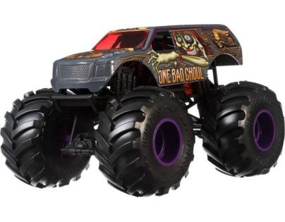 Hot Wheels Monster trucks velký truck One Bad Ghoul