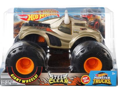Hot Wheels Monster trucks velký truck Steer Clear zlatý