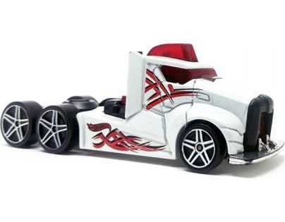 Hot Wheels Náklaďák Drivin Wild červené autíčko
