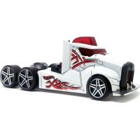 Hot Wheels Náklaďák Drivin Wild červené autíčko 4