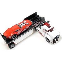 Hot Wheels Náklaďák Drivin Wild červené autíčko 5
