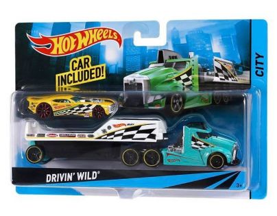 Hot Wheels Náklaďák Drivin Wild