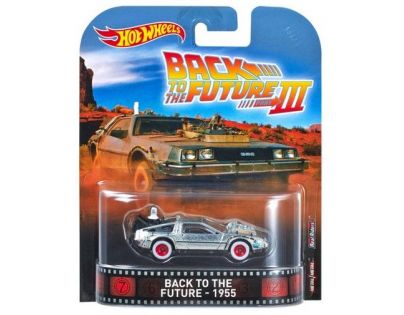 Hot Wheels prémiové auto Back to the future - 1955