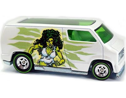 Hot Wheels prémiové auto Custom 77 Dodge Van